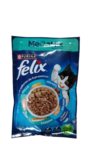 FELIX PATE SACHET SB MEGAMIX GATOS ADULTOS