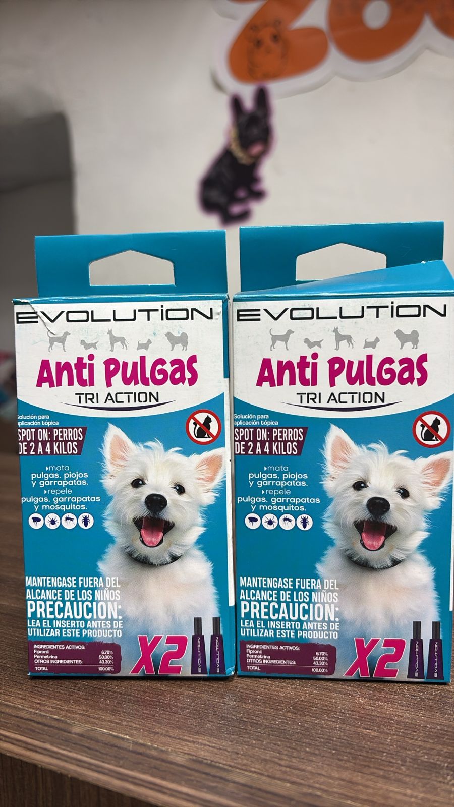 ANTIPULGA EVOLUTION X2