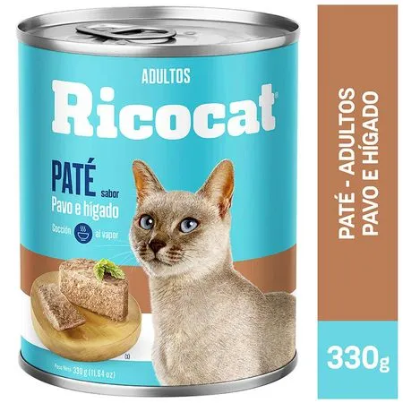RICOCAT PATE SB PAVO HIGADO AD LTA 330G