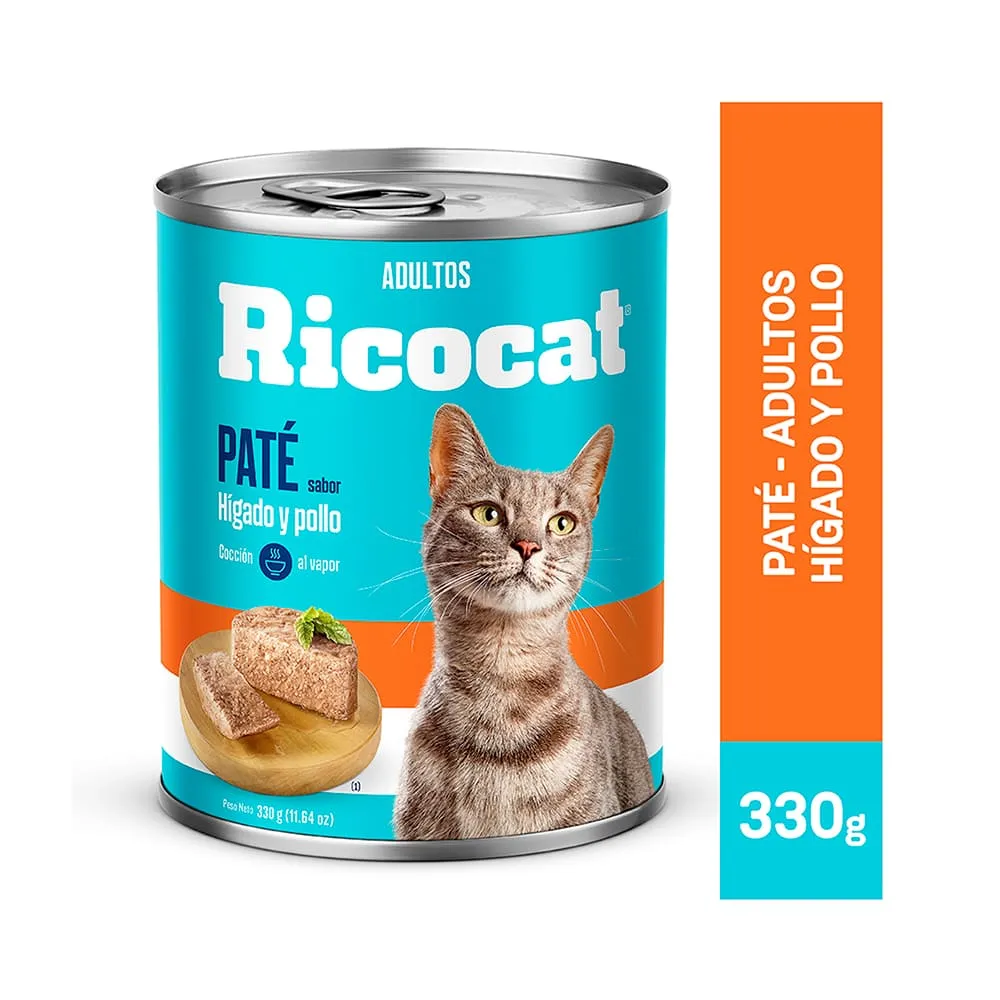 RICOCAT PATE SB HIGADO POLLO AD LTA 330G