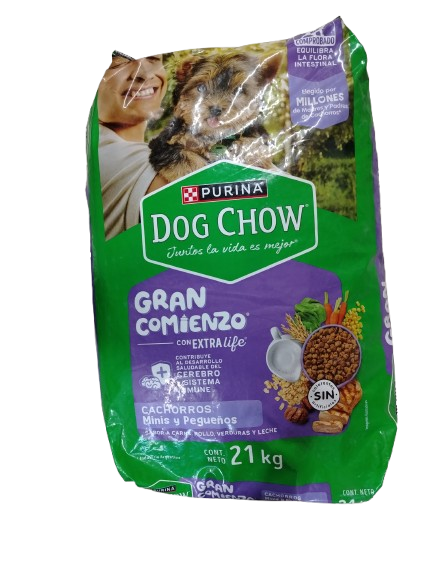 DOG CHOW CACHORROS MINIS Y PEQUEÑOS