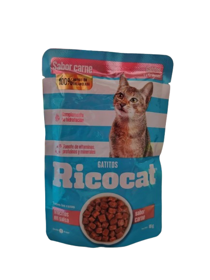 RICOCAT PATE SACHET SB CARNE