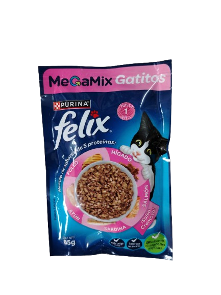 FELIX PATE SACHET SB MEGAMIX GATITOS