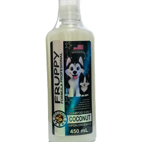 SHAMPOO FRUPPY 450ML COCONUT