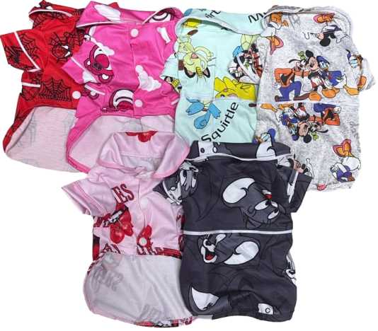 PIJAMA CUELLO CAMISA T-2