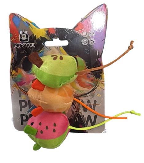 RATON FRUTAS X3