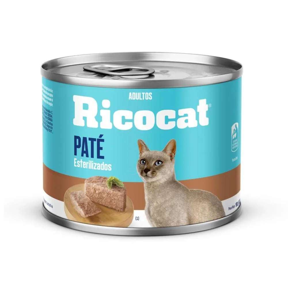 RICOCAT PATE ESTERILIZADO 180G
