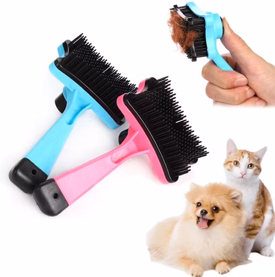 CEPILLO PARA MASCOTA FORMA DE HUESO