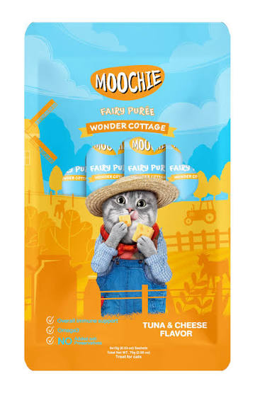 MOOCHIE FAIRY PUREE X5 TUNA CHEESE