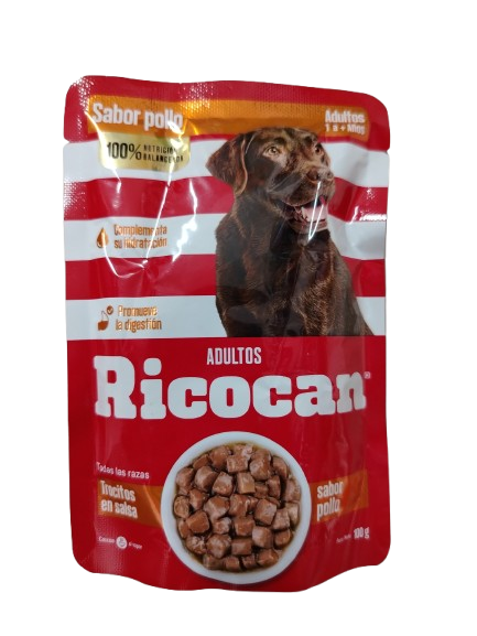 RICOCAN PATE SACHET SB POLLO ADULTO