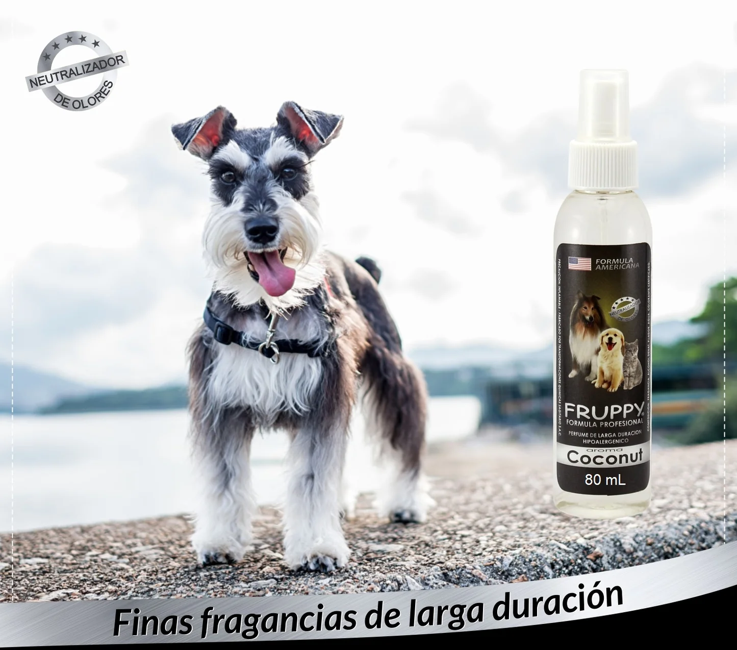 COLONIA FRUPPY DE 80 ML COCONUT