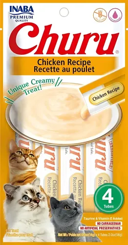 USA603 - CHURU CAT CHICKEN 14GR/4 TUBES