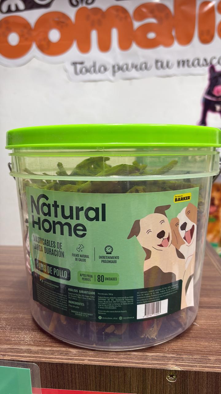 BALDE PATAS DE POLLO 80 UNI NATURAL HOME