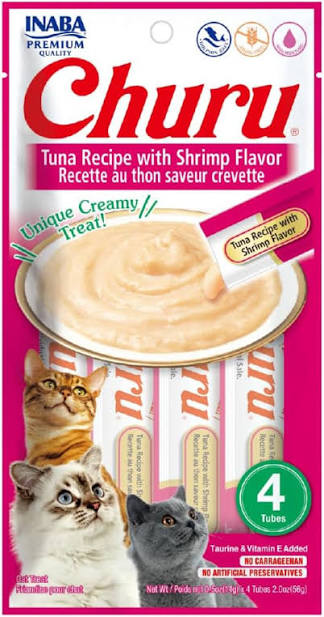 USA666 - CHURU CAT TUNA/SHRIMP 14GR/ 4