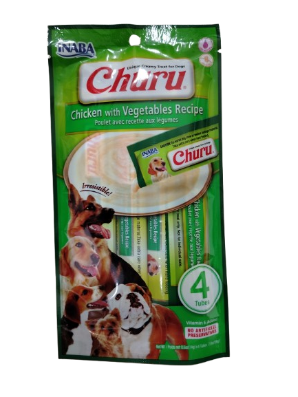 CHURU DOG CHICKEN WITH VEGETABLES RECIPE
