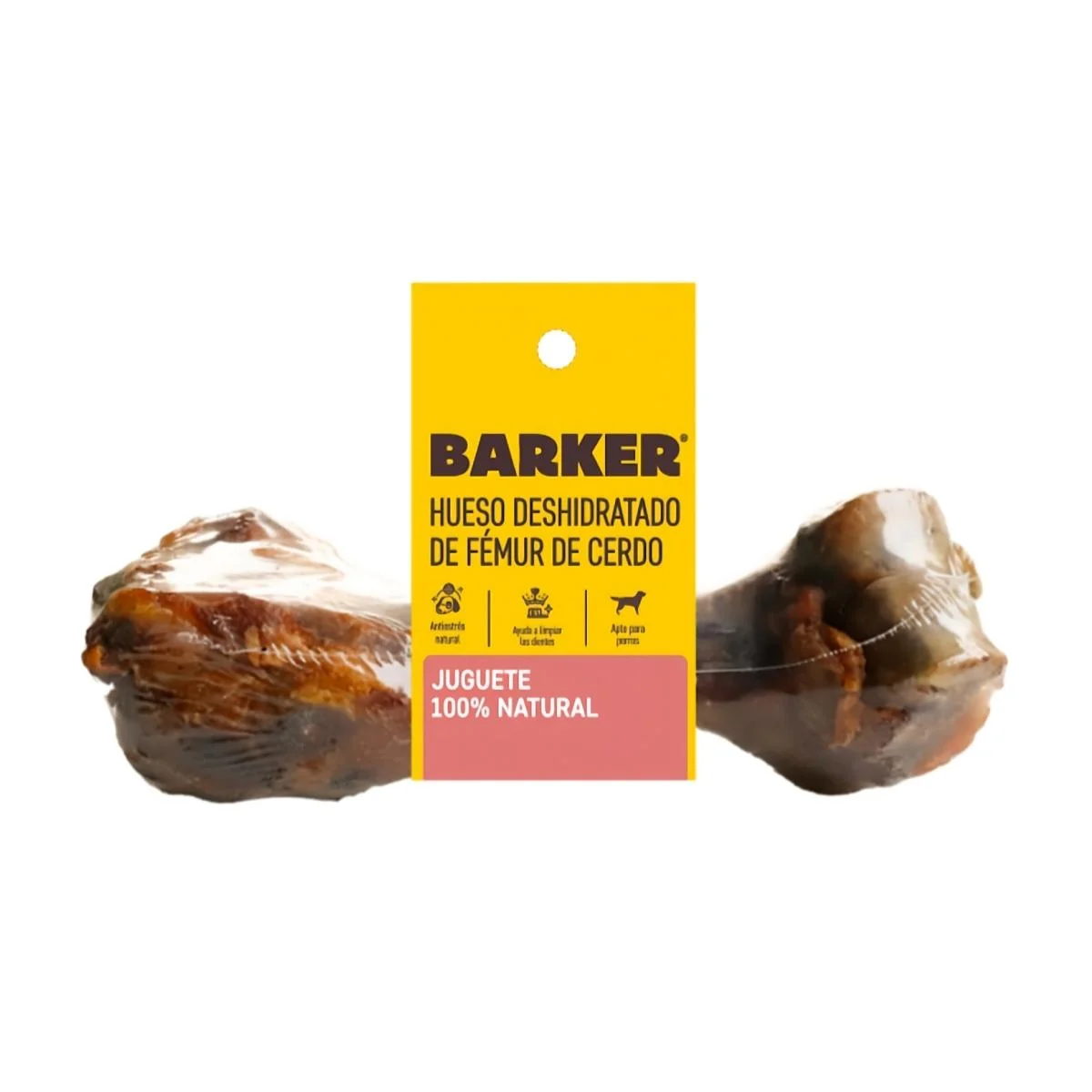 BARKER HUESO DESHIDRATADO FÉMUR DE CERDO