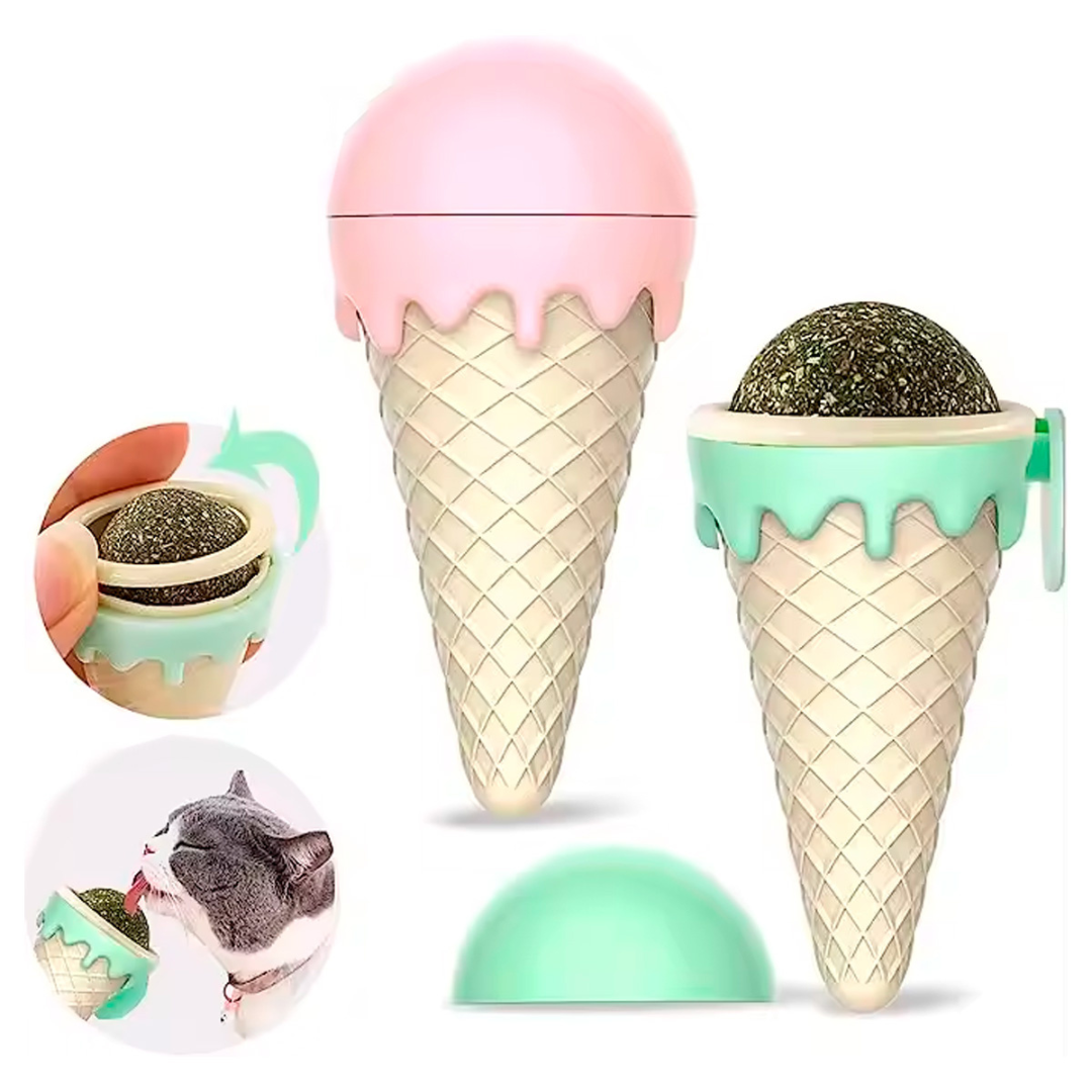 CATNIP EN FORMA DE HELADOS