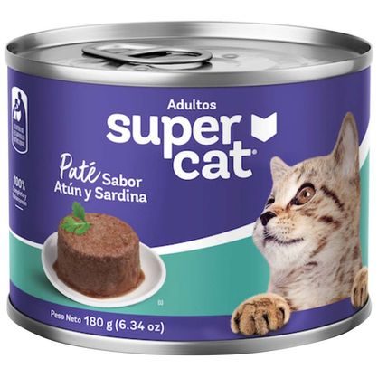 SUPER CAT PATE SB ATÚN Y SARDINA